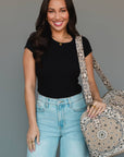Tan Bandana Duffel