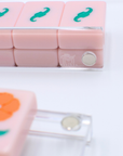 MAHJONG RACKS | Premium Acrylic | 4 Racks + 4 Pushers
