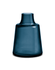Holmegaard - Flora - Mouth-Blown Glass Vase - Dark Blue