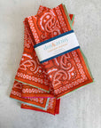Bandana Cloth Napkins, set of four