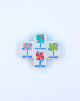 My Fair Mahjong Crystal Collection – Prism Series Tile Set (Blue)