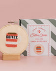 Coffee Cup Cross Stitch Kit