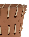 Denver Terracotta Planter Pot Woven Rattan