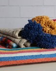 Moroccan Tassel Blanket - Multicolor