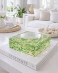 Acrylic Bowl, Aura Palm Patch