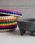 7'' Molcajete with Tortilla Basket
