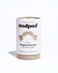 Latte Weighted Sleep Mask - Eye Mask Nodpod Weighted Sleep Mask