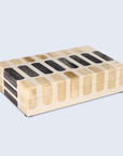 Decorative Box Patisserie Caramel White
