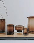 Handblown Glass Pitcher - Tamarind