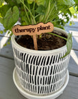 New Plant Sayings Word Bubbles Funny Plant Stakes