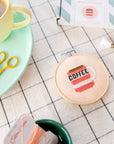 Coffee Cup Cross Stitch Kit