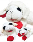 Multipet Lamb Chop Plush Dog Toy 10"