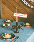 Dala Horse Candlestick Holder | Dark Chocolate