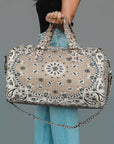 Tan Bandana Duffel