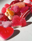Love Gummy Mix Swedish Candy Bag 8oz Pink