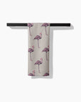 Geometry Double-Sided Tea Towel – Flamingo Dance