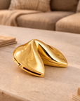 Lucky Gold Fortune Cookie Keepsake