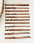 Punny Plant Stakes/ Funny Plant Markers