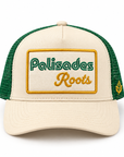 CREAM & GREEN Pali Trading Post x SoulByrd Trucker Hat | Limited Edition Pacific Palisades Hat