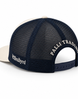 CREAM & NAVY Pali Trading Post x SoulByrd Trucker Hat | Limited Edition Pacific Palisades Hat