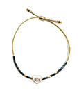 I HEART YOU Bracelet - Midnight/White