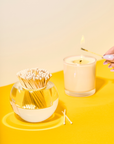 Round Match Striker - White Matches