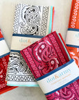 Bandana Cloth Napkins, set of four