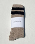 Snow Varsity Socks