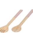 Large Bamboo Server Set