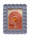 Periwinkle Bubble Picture Frame, 5x7