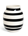 Kähler - Omaggio - Large Hand-Painted Ceramic Vase - Black