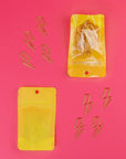 Lightning Bolt - Unique Gold Plated Paper Clips - Pack of 25