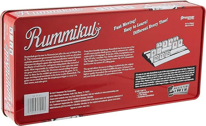 Rummikub® in Retro Tin