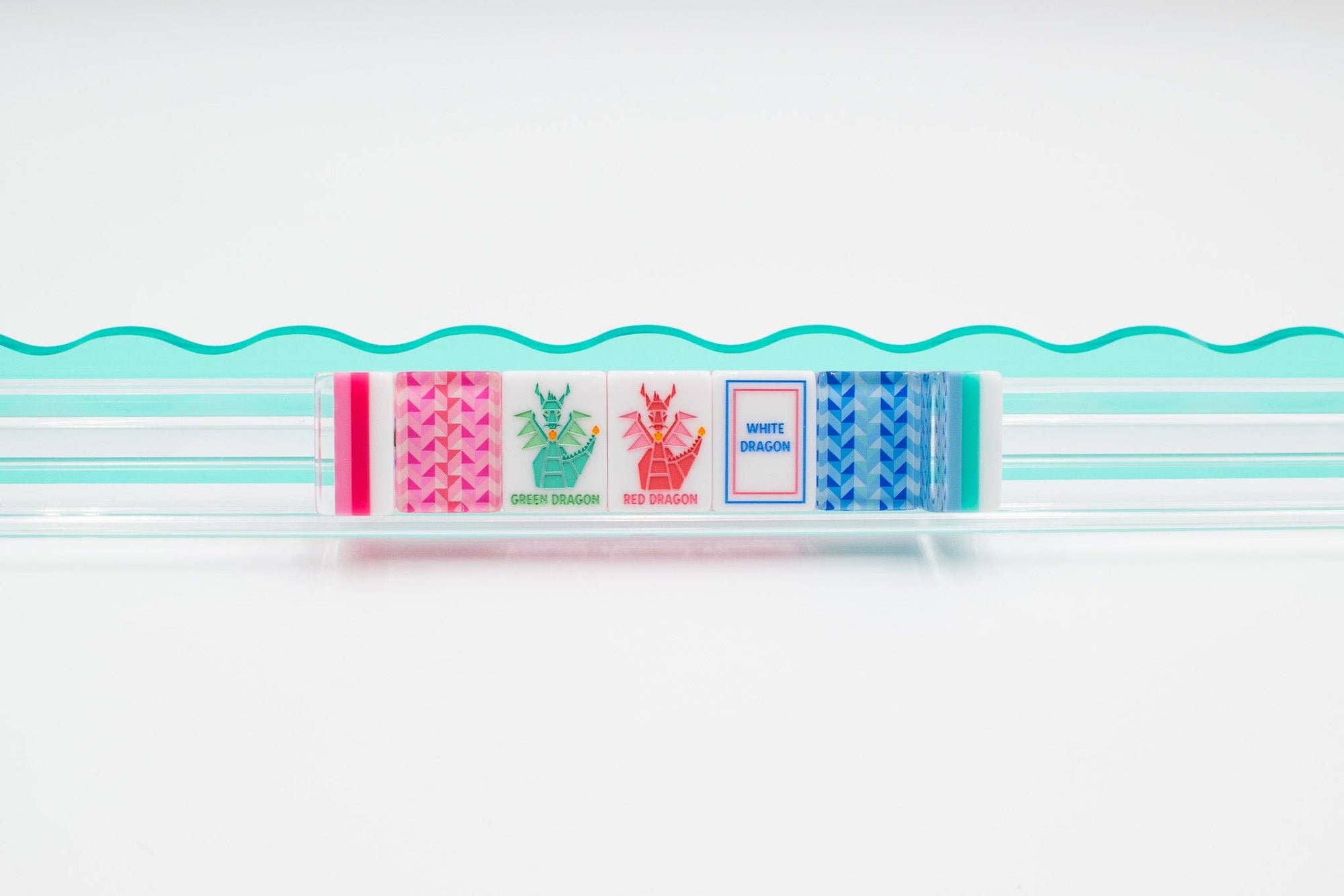 My Fair Mahjong Crystal Collection – Prism Series Tile Set (Blue)