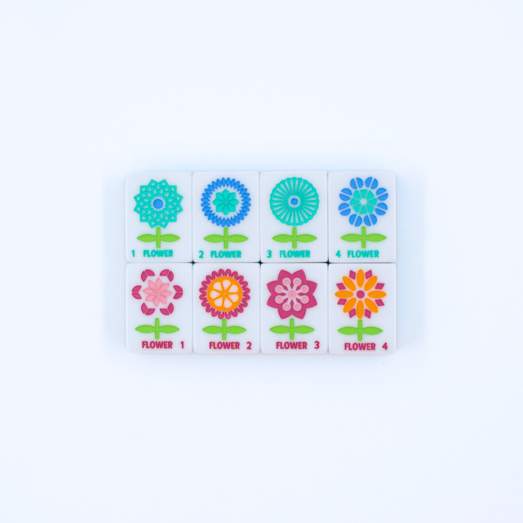 My Fair Mahjong Crystal Collection – Prism Series Tile Set (Blue)