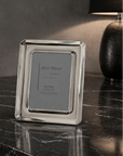 Classic Easel Back Picture Frame – 5" x 7" or 8" x 10" Silver