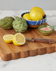 Scalloped Cutting Board, Large Square