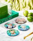 Golden Gals (Set of 4) Coasters