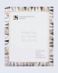 Pearlescent Ivory Mother of Pearl Picture Frames, 4"X6"