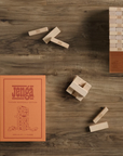Jenga Vintage Bookshelf Edition