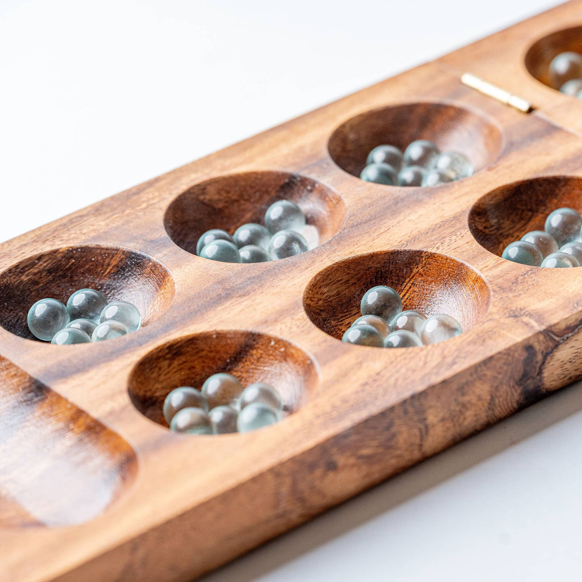 Wooden Mancala Game Set – Mango Wood