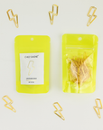Lightning Bolt - Unique Gold Plated Paper Clips - Pack of 25