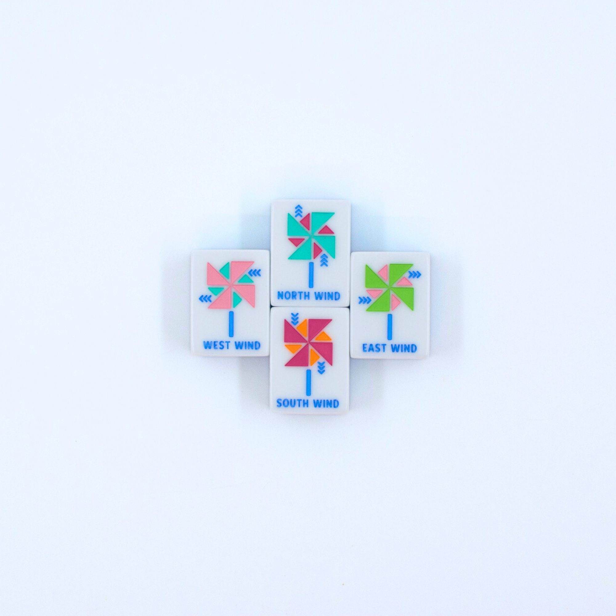 My Fair Mahjong Crystal Collection – Prism Series Tile Set (Blue)