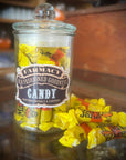 Apothecary Jar old fashioned Mary Jane Candy Nostalgic