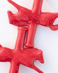 Dala Horse Candlestick Holder | Ruby Red