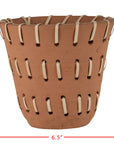 Denver Terracotta Planter Pot Woven Rattan