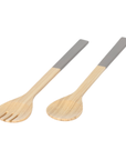 Large Bamboo Server Set