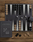 Checkers & Backgammon Vintage Bookshelf Edition