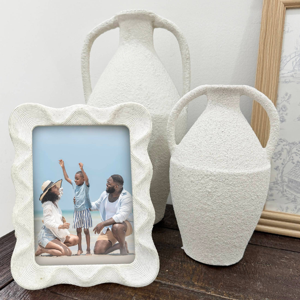 5x7 Wavy Textured Picture Frame