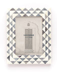 Varuna 5x7 Gray & White Picture Frame - Handmade